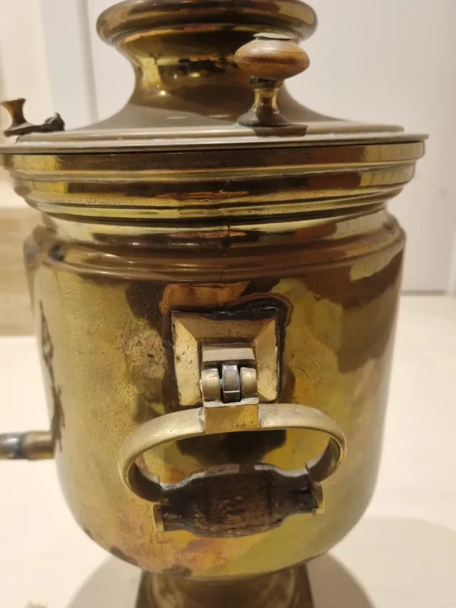 Samovar de latón antiguo (precio negociable)