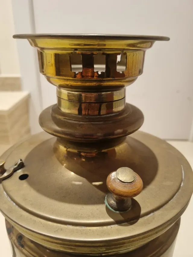 Samovar de latón antiguo (precio negociable)