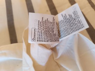 3 Camisetas Premamá Manga Larga Algodón, talla M.