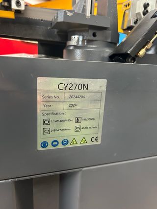 Sierra de cinta MG CY-270-N