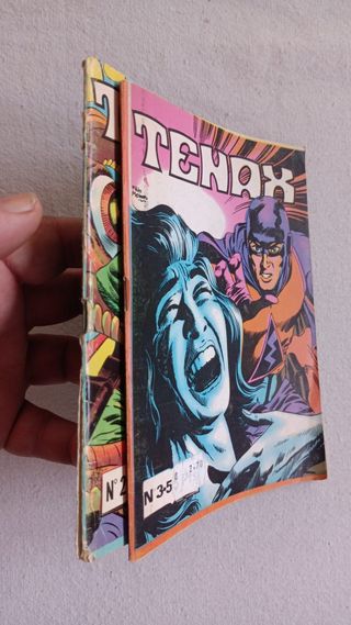 Comic TENAX X2 números 2 y 3. Maisal SA.