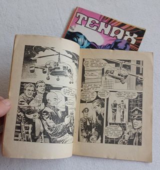Comic TENAX X2 números 2 y 3. Maisal SA.
