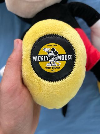 Muñeco Mickey Mouse Auténtico 50cm