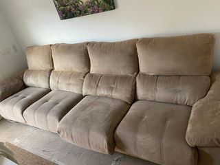 Sofa 4 plazas asientos abatibles