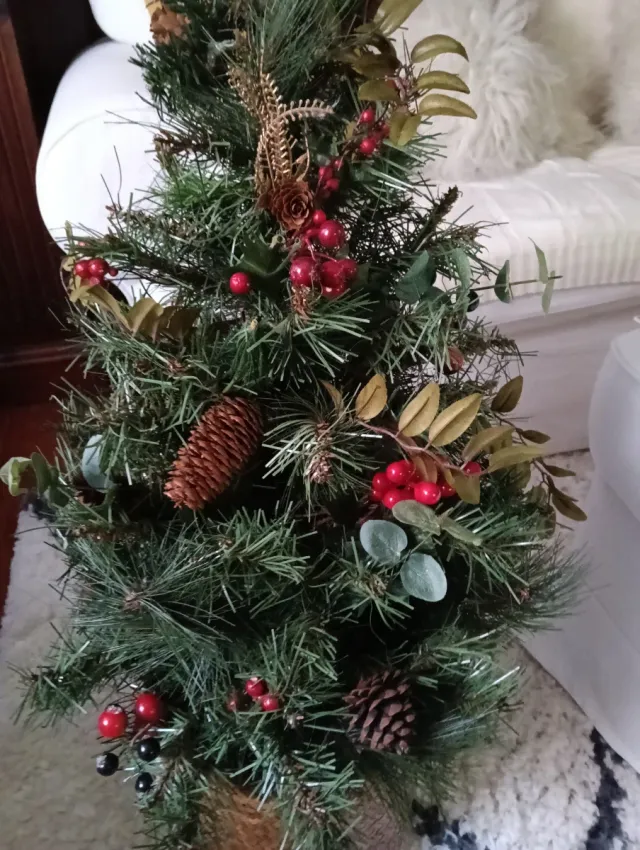 Árbol de Navidad ocasion,regalo macetero y  estrel