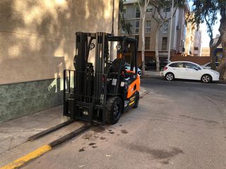 Carretilla elevadora Doosan en alquiler