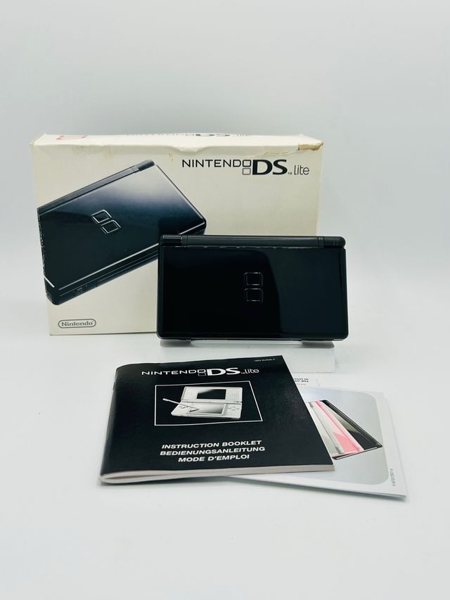 Nintendo DS Lite Nero con Scatola Originale – Otti