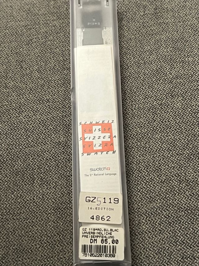 Swatch Wheel Animal GZ120 reloj 1991