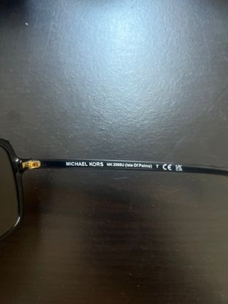 Gafas de sol Michael Kors negras