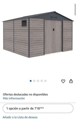 Caseta metálica Gardiun Surrey 10.85m2