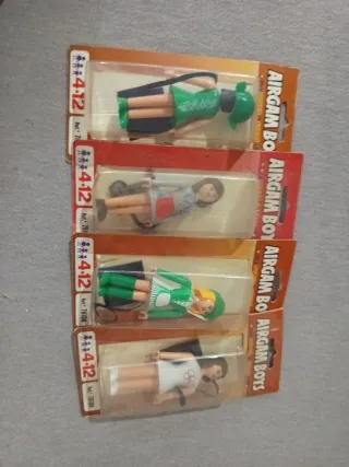 Airgam Boys Lote 4 Figuras chicas