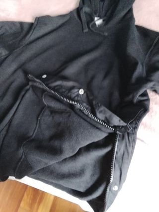 Sudadera Zara SRPLS Negra Talla M