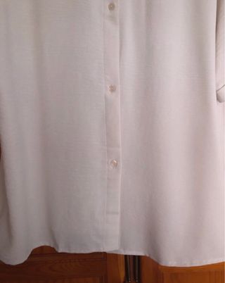 sobre Camisa oversize M beige