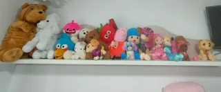 Lote de peluches variados