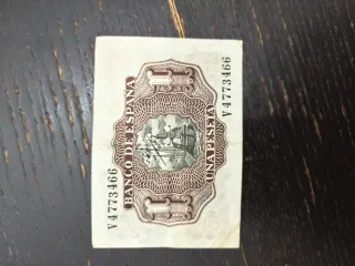 1 Peseta Española 1937 B0392196