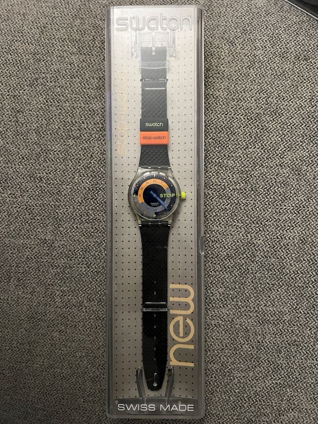 Reloj Swatch Break de café SSK100 1992 30-38 mm