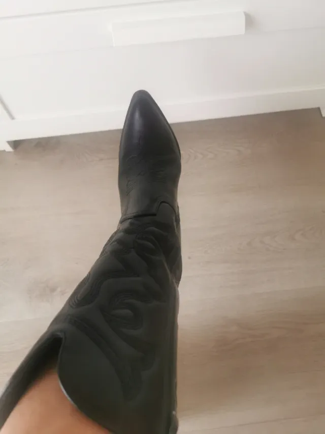 Botas cowboy negras