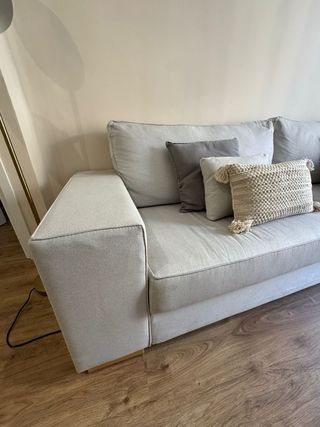 Sofá 4 plazas beige Shane de Banak