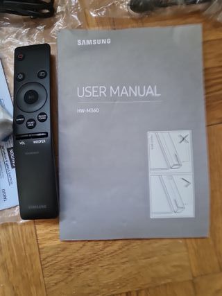 Barra de sonido Samsung negra