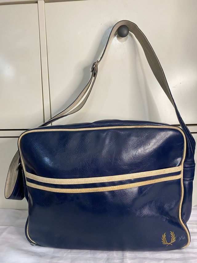 Bolso bandolera Fred Perry azul marino