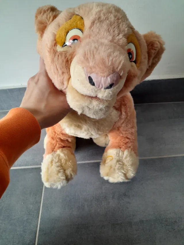 Peluche Kiara vintage Il Re Leone El Rey León