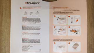 Plancha Celsius para pizza y pan