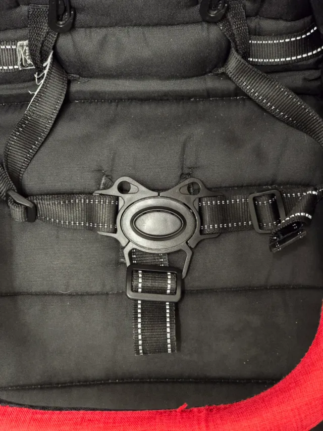 Carro gemelar NIU rojo