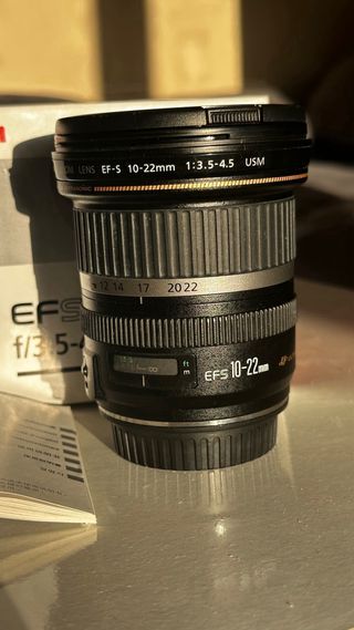 Objetivo Canon EF-S 10-22mm f/3.5-4.5 USM