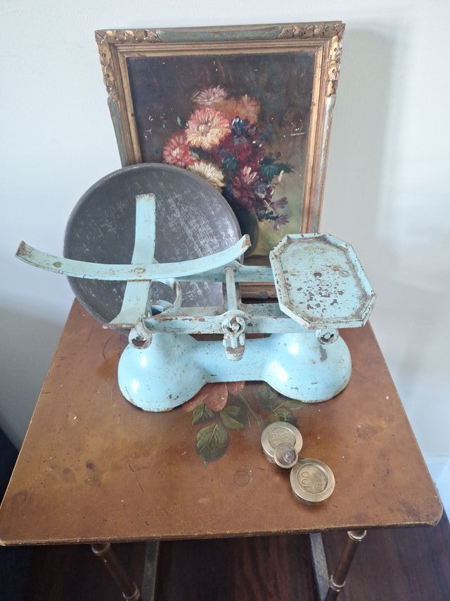 Báscula antigua inglesa