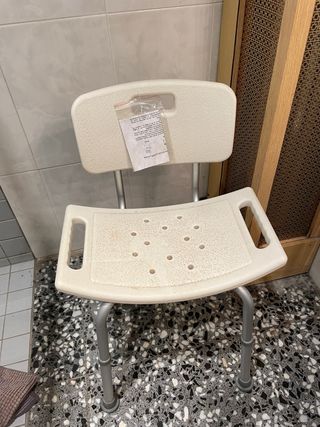 Silla de ducha regulable