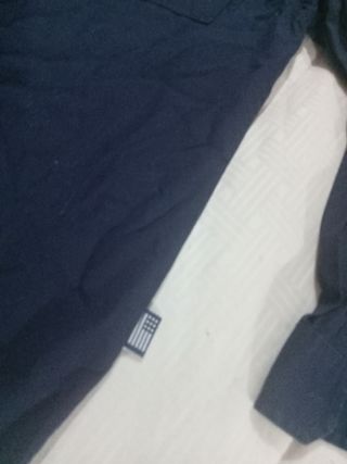 Camicia bambino blu