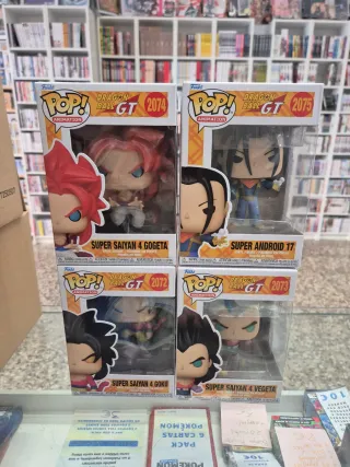 Pack 4 Funko Pop Dragon Ball GT