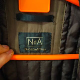 Chaquetón marrón/verde