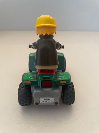 Moto Quad y Muñeco Playmobil