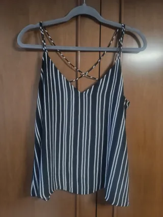 Camiseta sin mangas amarilla