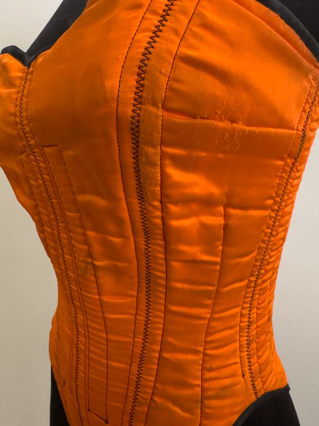Body Corsé Naranja Fluor