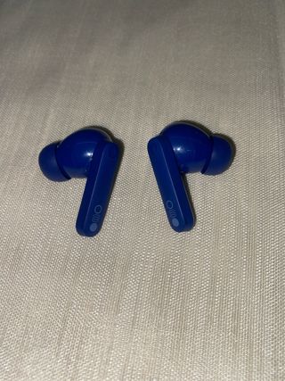 Auriculares Bluetooth Azul y Plateado