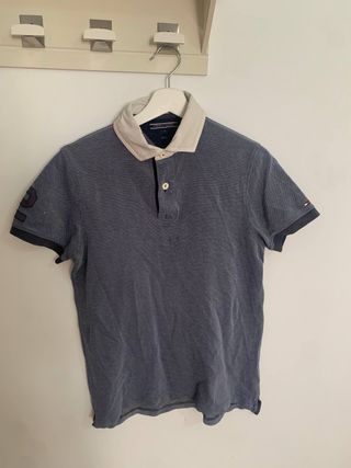 Polo Tommy Hilfiger Hombre Azul
