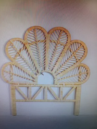 Cabecero Cama Ratán 90cm