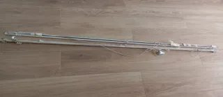 2 rieles cortina 1,84 cm