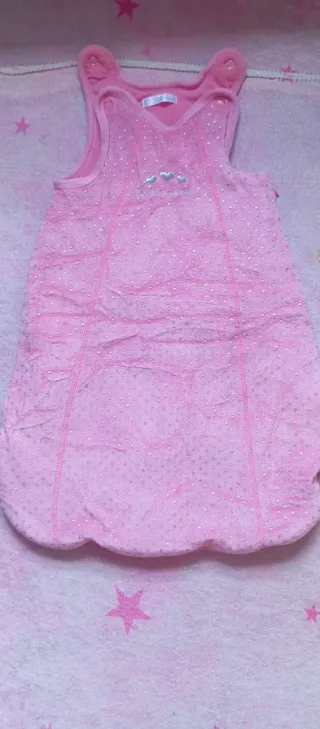 Saco para bebé rosa talla 1/3
