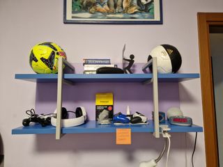 Cameretta a ponte con letto e armadio