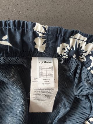 Bañador estampado flores Talla XL