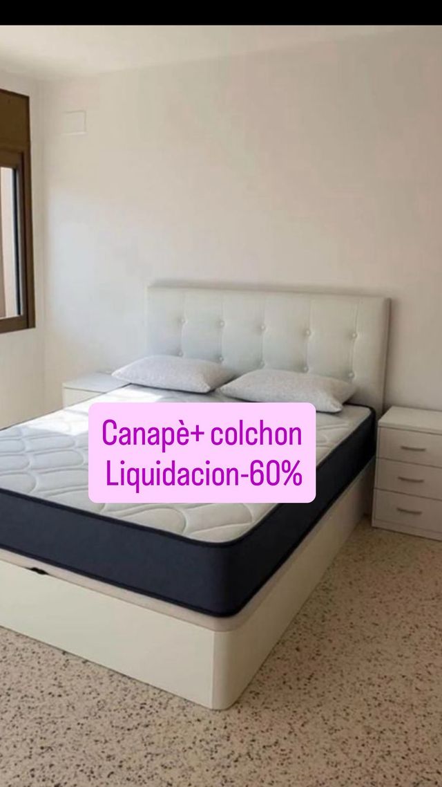 Canapé + Colchón Liquidación -60%