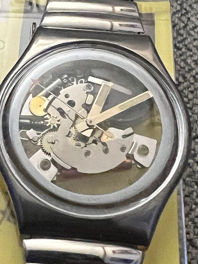 Vintage Gents Swatch 'Heartbreak' GX101, 1988