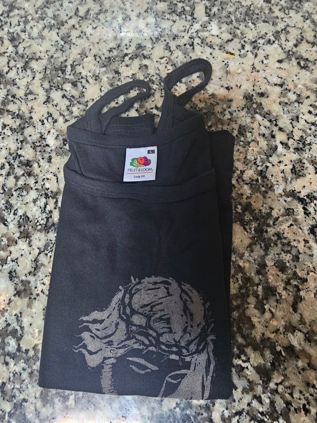 Camiseta Tirantes Jesús Fruit of the Loom Talla L