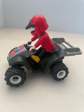 Quad y muñeco Playmobil