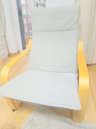 Poltrona Ikea POANG Beige/Marrone