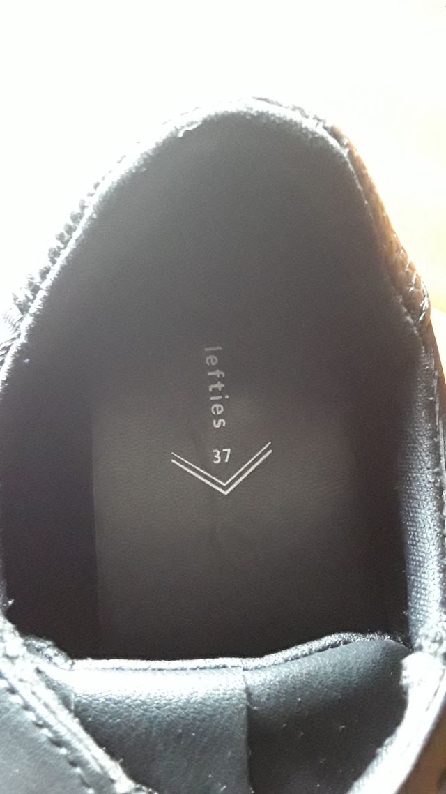 ZAPATILLAS DEPORTIVAS NEGRAS MUJER 37