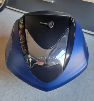 Baúl Honda SH Azul con Llave